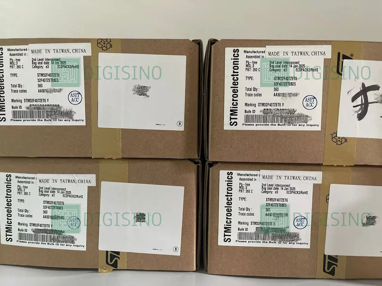 STM32F407ZET6 Shipment to Brazil